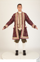  Photos Man in Historical Dress 30 16th century Historical Clothing Red suit a poses whole body 0001.jpg
